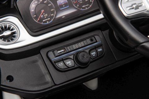 Auto Na Akumulator Mercedes G63 XXL Biały 4x4 LEAN CARS Auto Na Akumulator Mercedes G63 XXL Biały 4x4 LEAN CARS