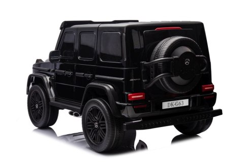 Auto Na Akumulator Mercedes G63 XXL Czarny 24V LEAN CARS Auto Na Akumulator Mercedes G63 XXL Czarny 24V LEAN CARS