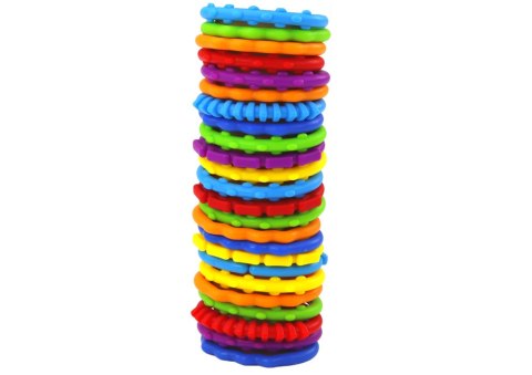 Bransoletki Sensoryczne Dla Niemowlaka Kolorowe 24 Sztuki LEAN TOYS Bransoletki Sensoryczne Dla Niemowlaka Kolorowe 24 Sztuki LEAN TOYS