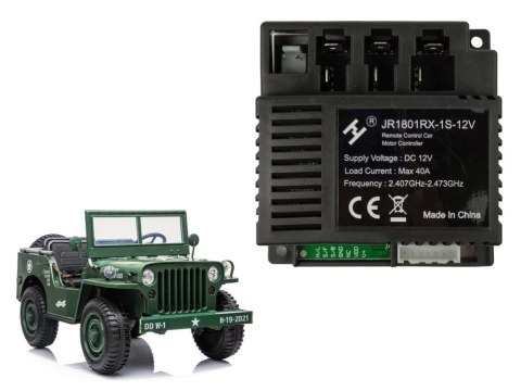 Centralka moduł JR1801RX-1S-12V do pojazdu JH101 LEAN CARS Centralka moduł JR1801RX-1S-12V do pojazdu JH101 LEAN CARS