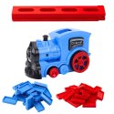 Elektryczna Lokomotywa Na Baterie Klocki Domino Para Wodna 80el LEAN Toys