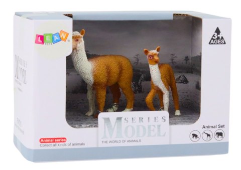 Figurka Dorosła Lama 8 cm z młodą Lamą 6 cm Zwierzęta Świata Figurka Dorosła Lama 8 cm z młodą Lamą 6 cm Zwierzęta Świata