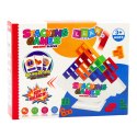 Gra Zręcznościowa Balansująca Wieża Klocki 22 Karty 16 Klocków LEAN Toys