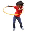 Hula Hop Z Wypustkami Składane Kolorowe 7El Średnica 50cm LEAN TOYS