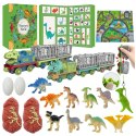 Kalendarz Adwentowy Dla Dzieci Dinozaury Figurki Akcesoria LEAN Toys