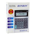 Kalkulator Biurowy Ronbon KK-8875-12 Duży Wyświetlacz 12-Cyfrowy LEAN