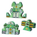 Klocki Magnetyczne Kosmos Stacja Kosmiczna 4D 172el LEAN Toys