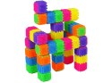 Klocki Wafle Kolorowe Torba 182 Sztuki LEAN Toys