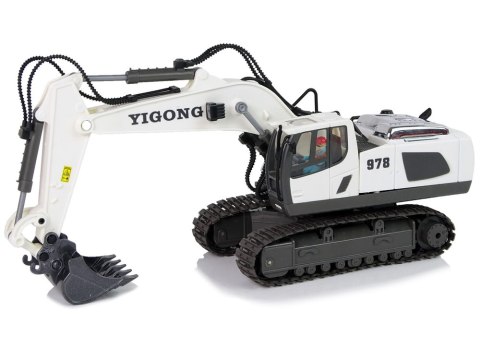 Koparka Zdalnie Sterowana Koła Gąsiennicowe 2.4 G Pilot LEAN Toys Koparka Zdalnie Sterowana Koła Gąsiennicowe 2.4 G Pilot LEAN Toys