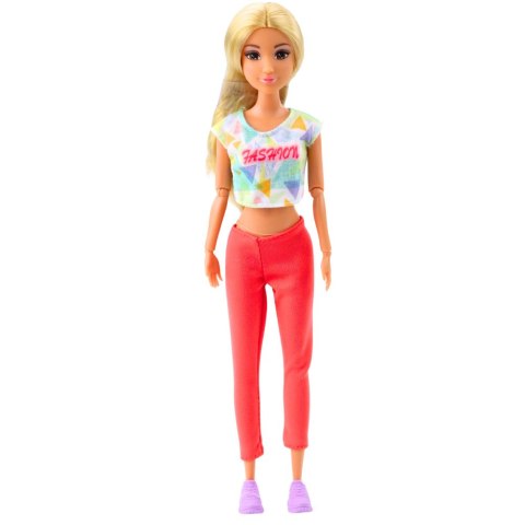 Lalka Anlily Joga Mata Do Ćwiczeń Torba Bidon Ruchome Kończyny LEAN Toys Lalka Anlily Joga Mata Do Ćwiczeń Torba Bidon Ruchome Kończyny LEAN Toys