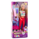 Lalka Anlily Joga Mata Do Ćwiczeń Torba Bidon Ruchome Kończyny LEAN Toys
