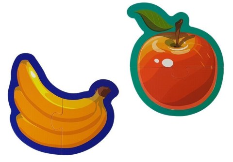 Puzzle Edukacyjne Dla Niemowląt Owoce 5 Części 40 Elementów LEAN Toys Puzzle Edukacyjne Dla Niemowląt Owoce 5 Części 40 Elementów LEAN Toys