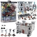 Siedziba Piracka Zamek Figurki Rycerzy Piratów Broń Akcesoria 311el LEAN Toys