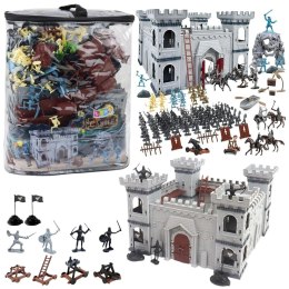 Siedziba Piracka Zamek Figurki Rycerzy Piratów Broń Akcesoria 311el LEAN Toys