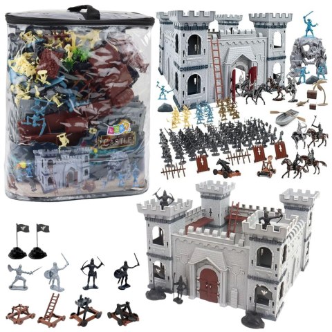 Siedziba Piracka Zamek Figurki Rycerzy Piratów Broń Akcesoria 311el LEAN Toys Siedziba Piracka Zamek Figurki Rycerzy Piratów Broń Akcesoria 311el LEAN Toys