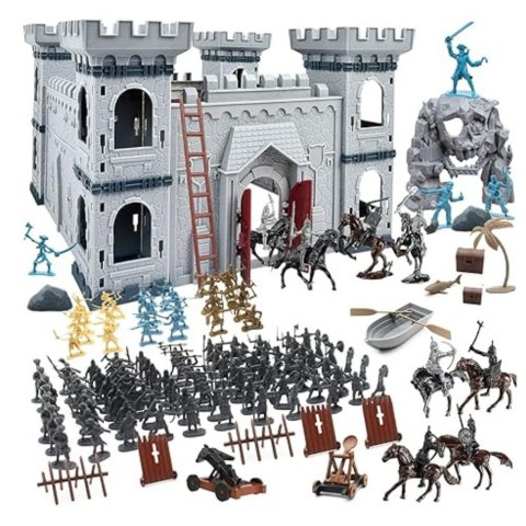 Siedziba Piracka Zamek Figurki Rycerzy Piratów Broń Akcesoria 311el LEAN Toys Siedziba Piracka Zamek Figurki Rycerzy Piratów Broń Akcesoria 311el LEAN Toys