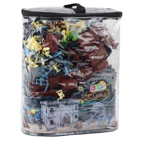 Siedziba Piracka Zamek Figurki Rycerzy Piratów Broń Akcesoria 311el LEAN Toys Siedziba Piracka Zamek Figurki Rycerzy Piratów Broń Akcesoria 311el LEAN Toys
