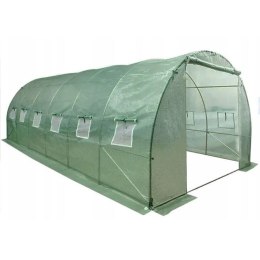Tunel Foliowy Ogrodowy Szklarnia 6x3x2m Folia 18m² UV-4 Premium LEAN
