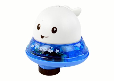 Wieloryb Tryskający Wodą z Podstawką Zabawka do Kąpieli Biała LEAN Toys Wieloryb Tryskający Wodą z Podstawką Zabawka do Kąpieli Biała LEAN Toys