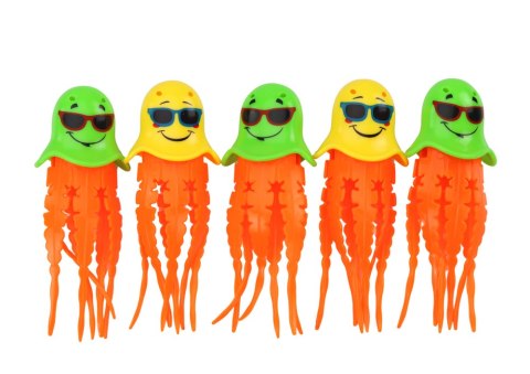 Zabawki do Kąpieli Zestaw Do Nurkowania Meduzy 6 Sztuk LEAN TOYS Zabawki do Kąpieli Zestaw Do Nurkowania Meduzy 6 Sztuk LEAN TOYS