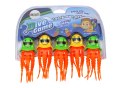 Zabawki do Kąpieli Zestaw Do Nurkowania Meduzy 6 Sztuk LEAN TOYS