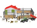 Zestaw Do Złożenia DIY Farma Wysoki Płot Zwierzęta Krowa Kaczka LEAN Toys