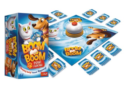 01909 - GRA Boom Boom - Psiaki i Kociaki 1909 Trefl Gry 01909 - GRA Boom Boom - Psiaki i Kociaki 1909 Trefl Gry