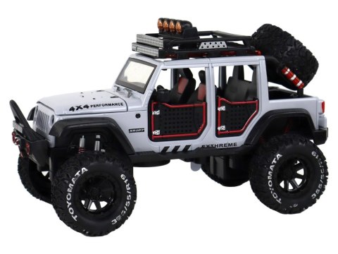 Autko Pojazd Terenowy 4x4 Światła Dźwięki 4 Kolory LEAN Toys Autko Pojazd Terenowy 4x4 Światła Dźwięki 4 Kolory LEAN Toys