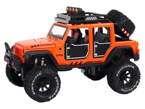 Autko Pojazd Terenowy 4x4 Światła Dźwięki 4 Kolory LEAN Toys Autko Pojazd Terenowy 4x4 Światła Dźwięki 4 Kolory LEAN Toys
