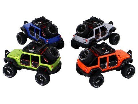 Autko Pojazd Terenowy 4x4 Światła Dźwięki 4 Kolory LEAN Toys Autko Pojazd Terenowy 4x4 Światła Dźwięki 4 Kolory LEAN Toys