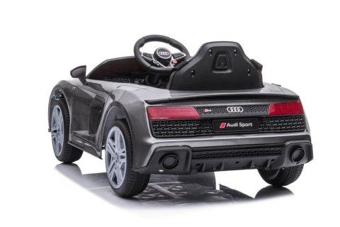 Auto Na Akumulator Audi R8 Lift A300 Srebrne LEAN CARS Auto Na Akumulator Audi R8 Lift A300 Srebrne LEAN CARS