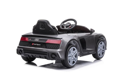 Auto Na Akumulator Audi R8 Lift A300 Srebrne LEAN CARS Auto Na Akumulator Audi R8 Lift A300 Srebrne LEAN CARS
