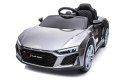 Auto Na Akumulator Audi R8 Lift A300 Srebrne LEAN CARS