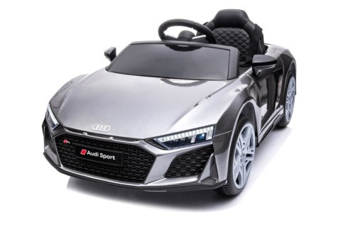 Auto Na Akumulator Audi R8 Lift A300 Srebrne LEAN CARS Auto Na Akumulator Audi R8 Lift A300 Srebrne LEAN CARS