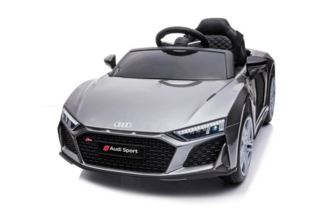 Auto Na Akumulator Audi R8 Lift A300 Srebrne LEAN CARS Auto Na Akumulator Audi R8 Lift A300 Srebrne LEAN CARS