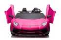 Auto Na Akumulator Lamborghini XXL A8803 Różowe 24V LEAN CARS