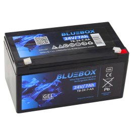 BLUEBOX Akumulator Żelowy VRLA AGM 24V7Ah Do Auta Na Akumulator LEAN CARS