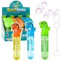 Bańki Mydlane Dinozaur 3 Otwory Do Baniek Mix Kolorów 30ml LEAN TOYS