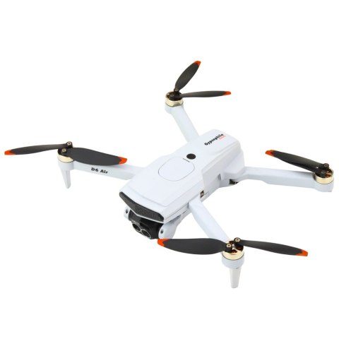 Dron D6 PRO Kamera Światła LED Aplikacja Jasnoszary LEAN Toys Dron D6 PRO Kamera Światła LED Aplikacja Jasnoszary LEAN Toys