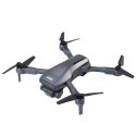 Dron LU50 Air Podwójna Kamera HD MV Video Światła LED Aplikacja LEAN Toys