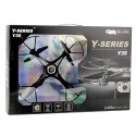 Dron Y-35 Zdalnie Sterowany Lekki Żyroskop Obrót 360° Czarny LEAN Toys