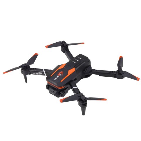 Dron Zdalnie Sterowany LU800 Kamera Światła LED Pomarańczowy LEAN Toys Dron Zdalnie Sterowany LU800 Kamera Światła LED Pomarańczowy LEAN Toys