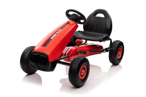 Gokart na Pedały G208 Czerwony LEAN CARS Gokart na Pedały G208 Czerwony LEAN CARS