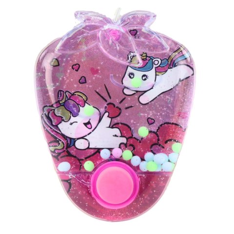 Gra Wodna Zręcznościowa Kieszonkowa Jednorożce Kolorowe Mix LEAN TOYS Gra Wodna Zręcznościowa Kieszonkowa Jednorożce Kolorowe Mix LEAN TOYS