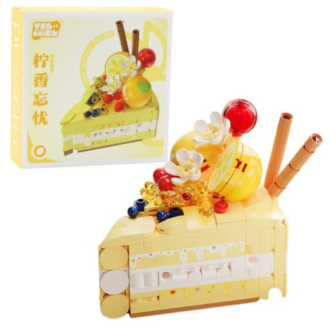 Klocki Konstrukcyjne Torcik Tort Deser Dekorowany 292-357el. LEAN TOYS Klocki Konstrukcyjne Torcik Tort Deser Dekorowany 292-357el. LEAN TOYS