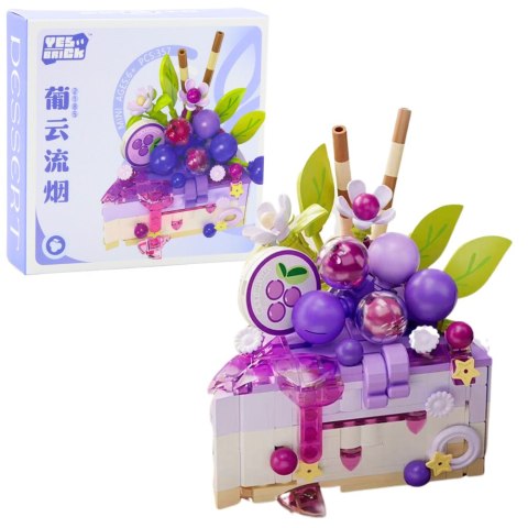 Klocki Konstrukcyjne Torcik Tort Deser Dekorowany 292-357el. LEAN TOYS Klocki Konstrukcyjne Torcik Tort Deser Dekorowany 292-357el. LEAN TOYS