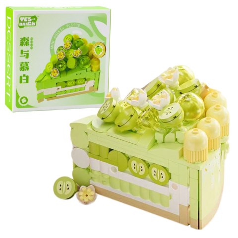 Klocki Konstrukcyjne Torcik Tort Deser Dekorowany 292-357el. LEAN TOYS Klocki Konstrukcyjne Torcik Tort Deser Dekorowany 292-357el. LEAN TOYS