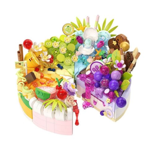 Klocki Konstrukcyjne Torcik Tort Deser Dekorowany 292-357el. LEAN TOYS Klocki Konstrukcyjne Torcik Tort Deser Dekorowany 292-357el. LEAN TOYS