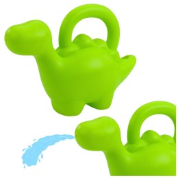 Mała Konewka Plastikowa Do Podlewania Dla Dzieci Dinozaur Zielona LEAN TOYS