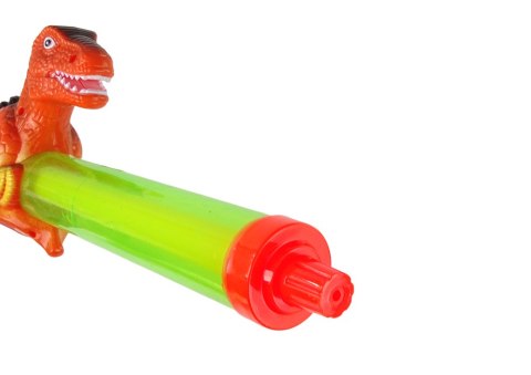 Pistolet Na Wodę 40 cm Dinozaur Czerwony Zabawka Ogród LEAN Toys Pistolet Na Wodę 40 cm Dinozaur Czerwony Zabawka Ogród LEAN Toys